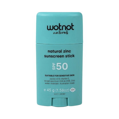 Wotnot - Sunscreen Stick Natural Zinc SPF 50 45g