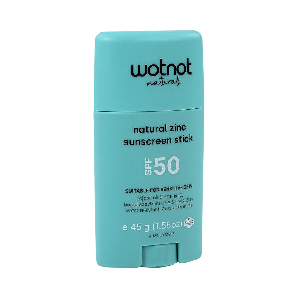 Wotnot - Sunscreen Stick Natural Zinc SPF 50 45g