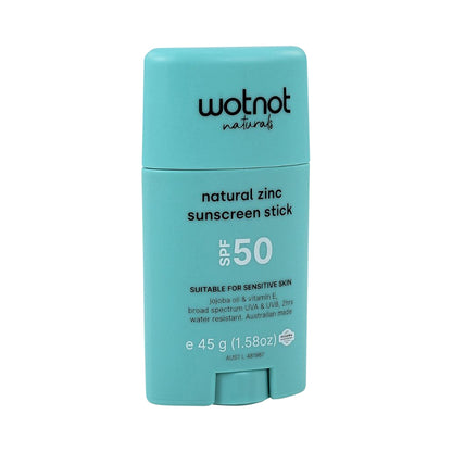Wotnot - Sunscreen Stick Natural Zinc SPF 50 45g