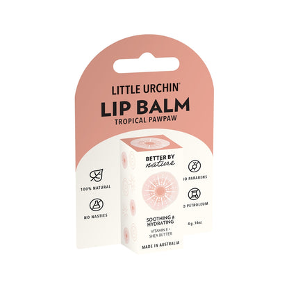 Little Urchin - Lip Balm Tropical PawPaw 4g