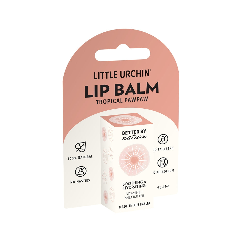 Little Urchin - Lip Balm Tropical PawPaw 4g