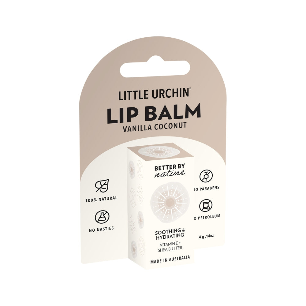 Little Urchin - Lip Balm Vanilla Coconut 4g