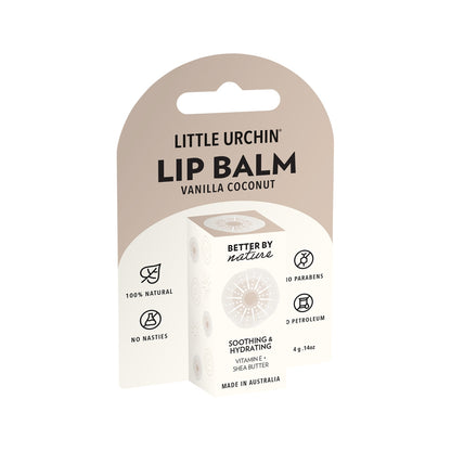 Little Urchin - Lip Balm Vanilla Coconut 4g