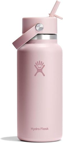 Hydro Flask - 32 Oz Wide Flex Straw Cap Colour: Trillium Pink