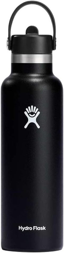 Hydro FLask - 21 Oz Standard Flex Straw Cap Colour: Black Black 21oz