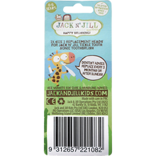 Jack N' Jill - Replacement Heads Sonic Toothbrush Tickle Tooth 2pk