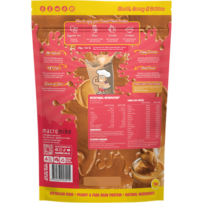 Macro Mike - Peanut Plant Protein Original Peanut Butter 1kg