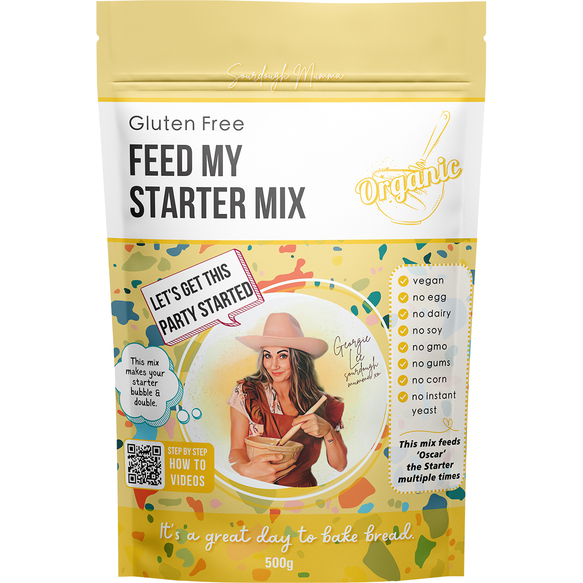 Sourdough Mumma - Feed my starter Mix GF 500g