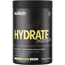 Switch Nutrition - Hydrate+ Electrolytes & Carbohydrate Lemon Lime 600g
