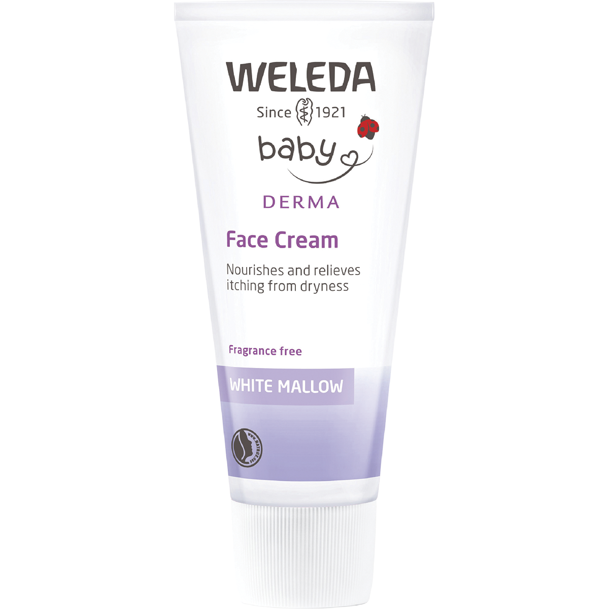 Weleda - Baby Derma Face Cream White Mallow Fragrance Free 50ml