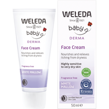 Weleda - Baby Derma Face Cream White Mallow Fragrance Free 50ml