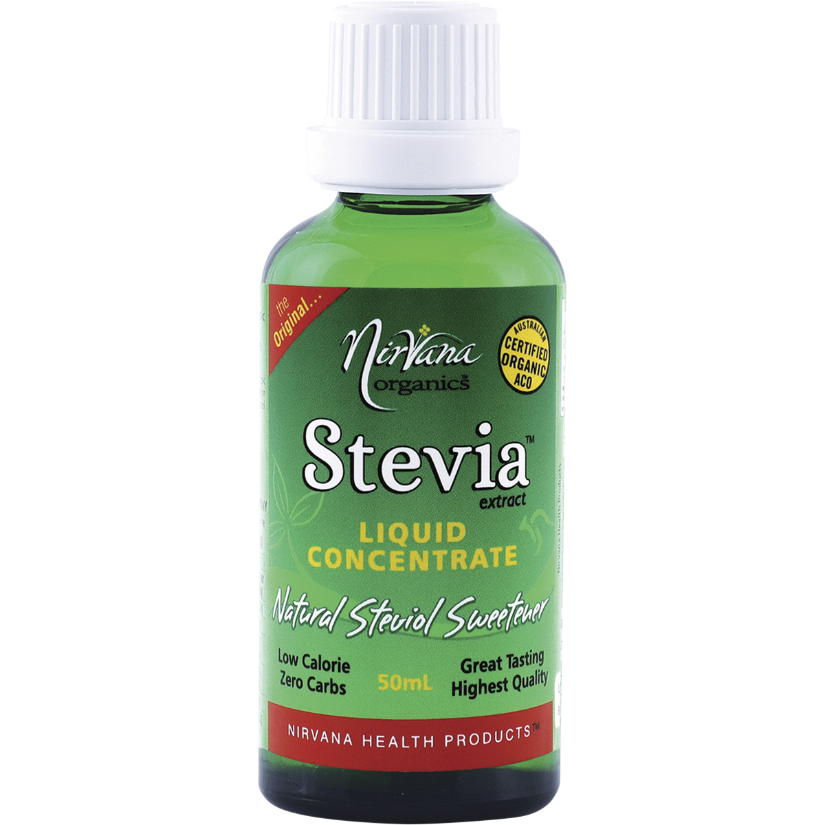 Nirvana Organics - Stevia Liquid 50ml