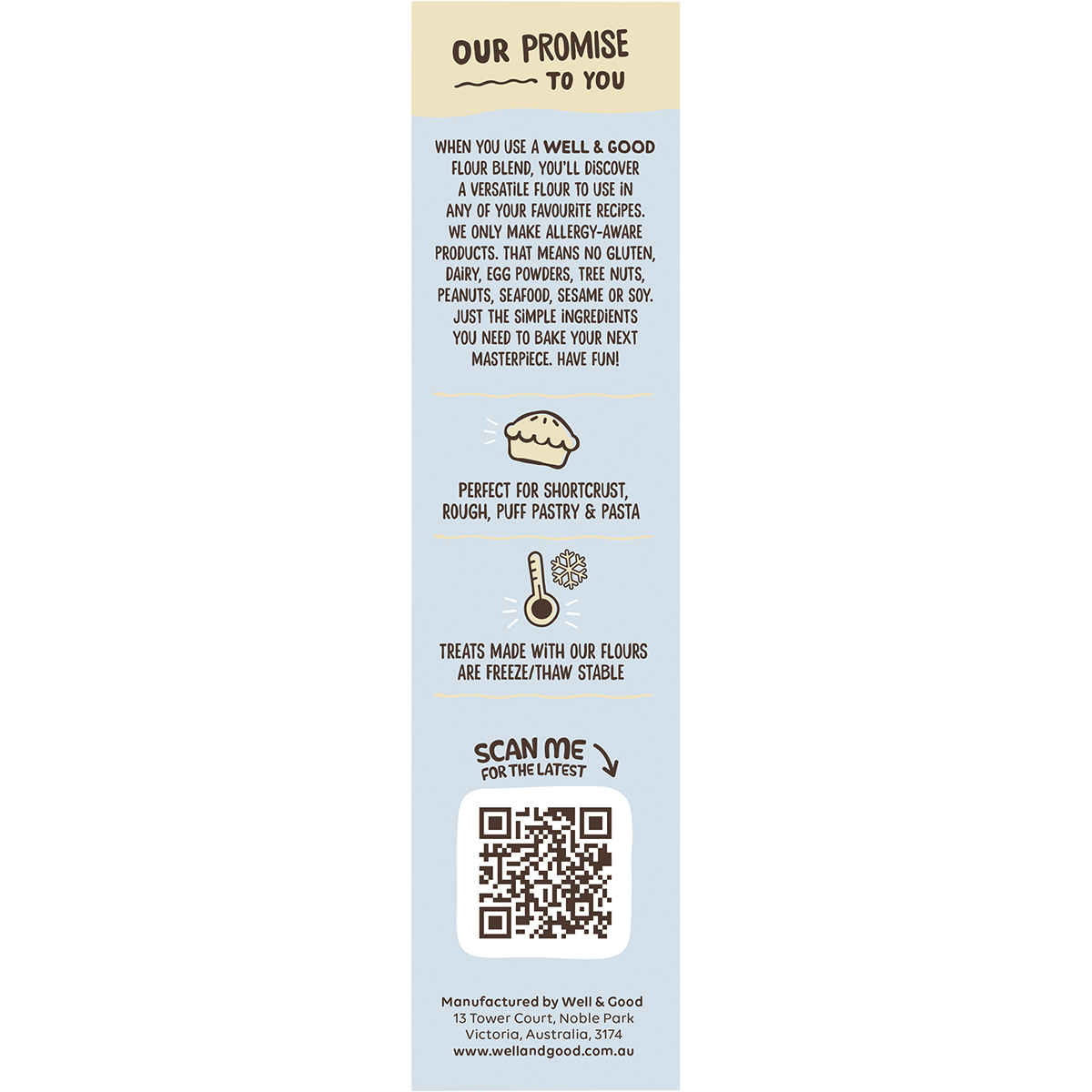 Well & Good - Pastry Flour 400g