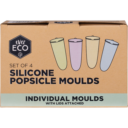 Ever Eco - Silicone Popsicle Moulds 4pk