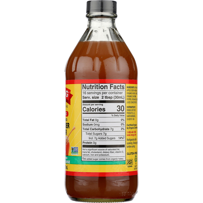 Bragg - Apple Cider Vinegar Honey Cayenne Wellness Cleanse 473ml
