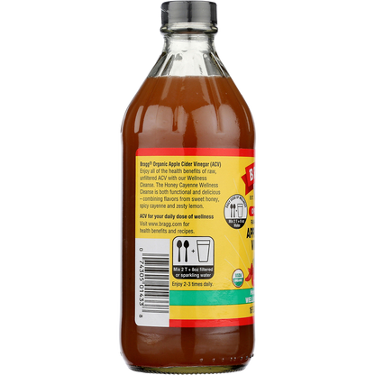 Bragg - Apple Cider Vinegar Honey Cayenne Wellness Cleanse 473ml