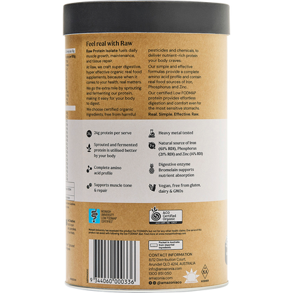 Raw Amazonia - Raw Protein Isolate Natural 1kg