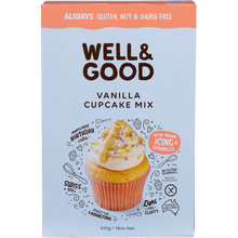 Well & Good - Vanilla Cupcake Mix 510g