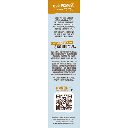 Well & Good - Caramel Slice Mix 315g