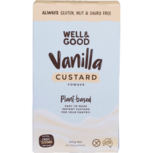Well & Good - Plant Based Vanilla Custard Powder 250g