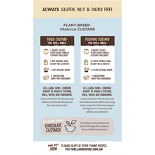 Well & Good - Plant Based Vanilla Custard Powder 250g