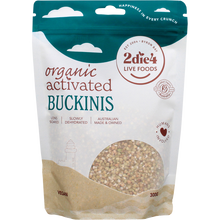 2die4 Live Foods - Organic Activated Buckinis 300g