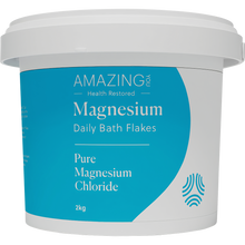 Amazing Oils - Magnesium Daily Bath Flakes Pure Magnesium Chloride 2kg