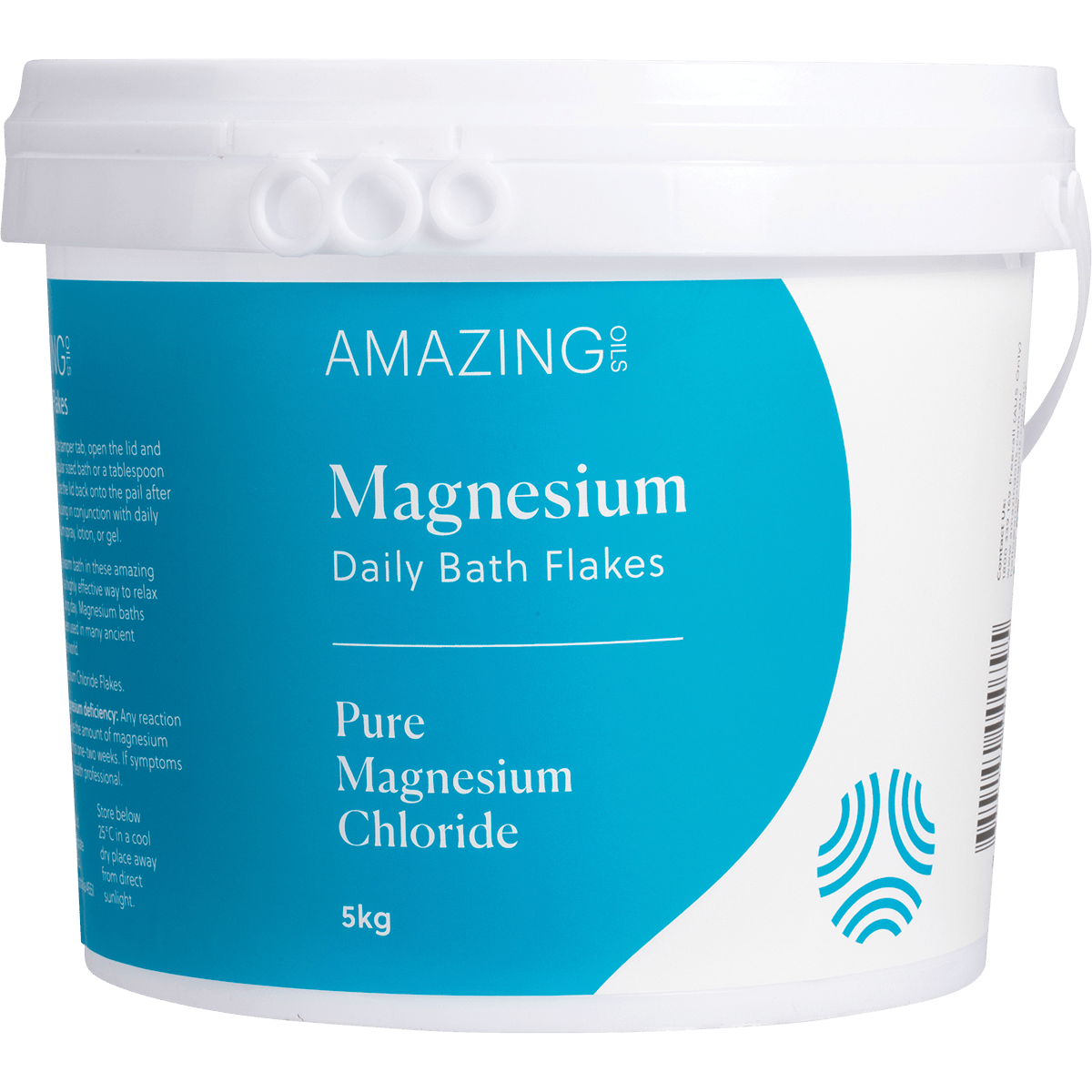 Amazing Oils - Magnesium Daily Bath Flakes Pure Magnesium Chloride 5kg