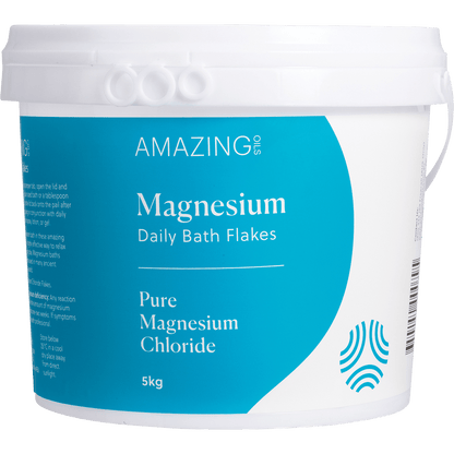 Amazing Oils - Magnesium Daily Bath Flakes Pure Magnesium Chloride 5kg