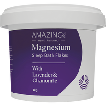 Amazing Oils - Magnesium Sleep Bath Flakes with Lavender & Chamomile 2kg
