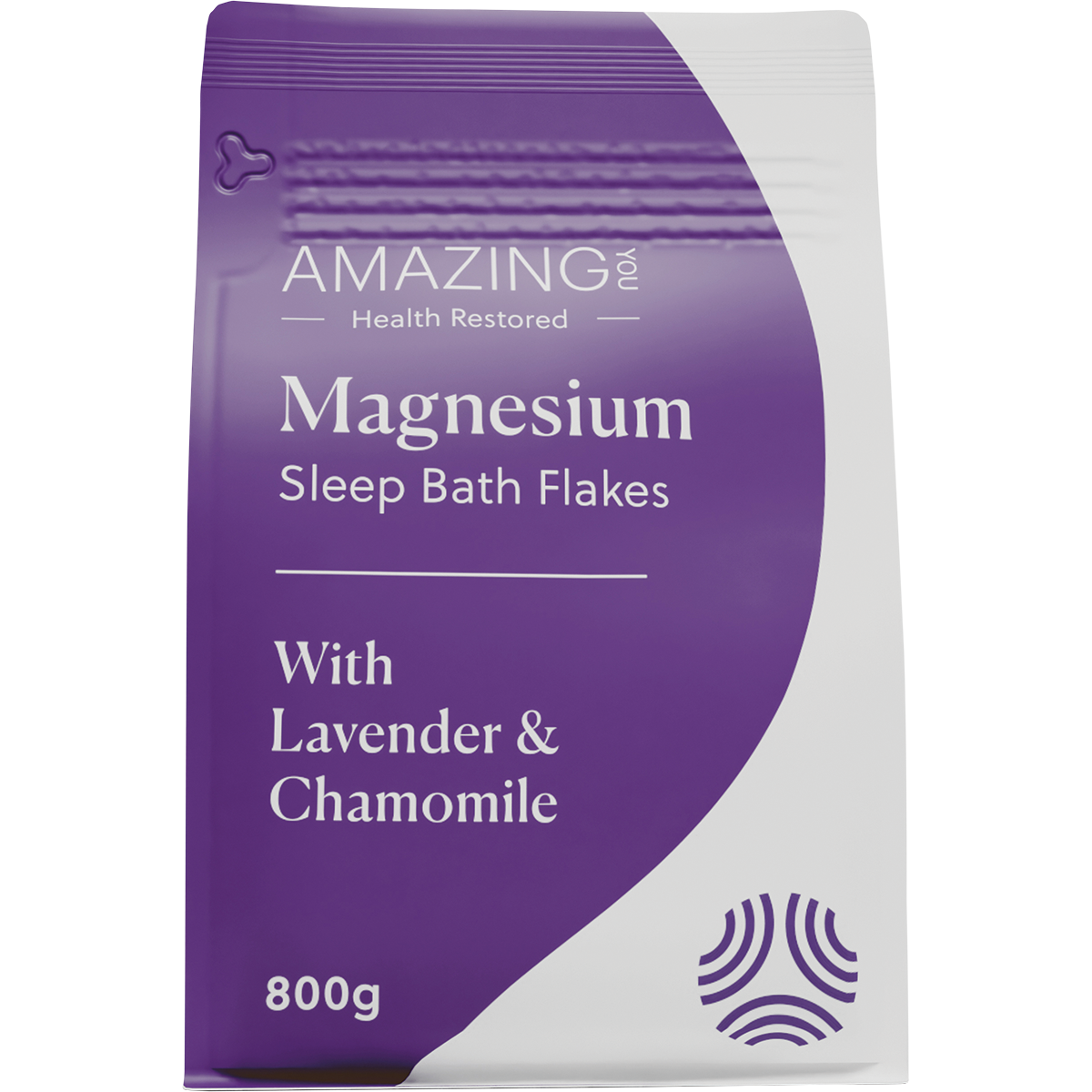 Amazing Oils - Magnesium Sleep Bath Flakes with Lavender & Chamomile 800g