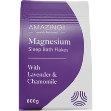 Amazing Oils - Magnesium Sleep Bath Flakes with Lavender & Chamomile 800g
