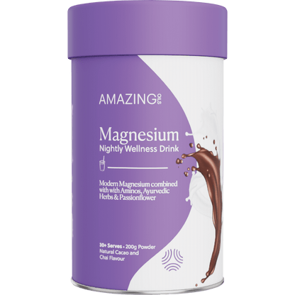 Amazing Oils - Magnesium Wellness Drink Nightly Cacao & Chai 200g