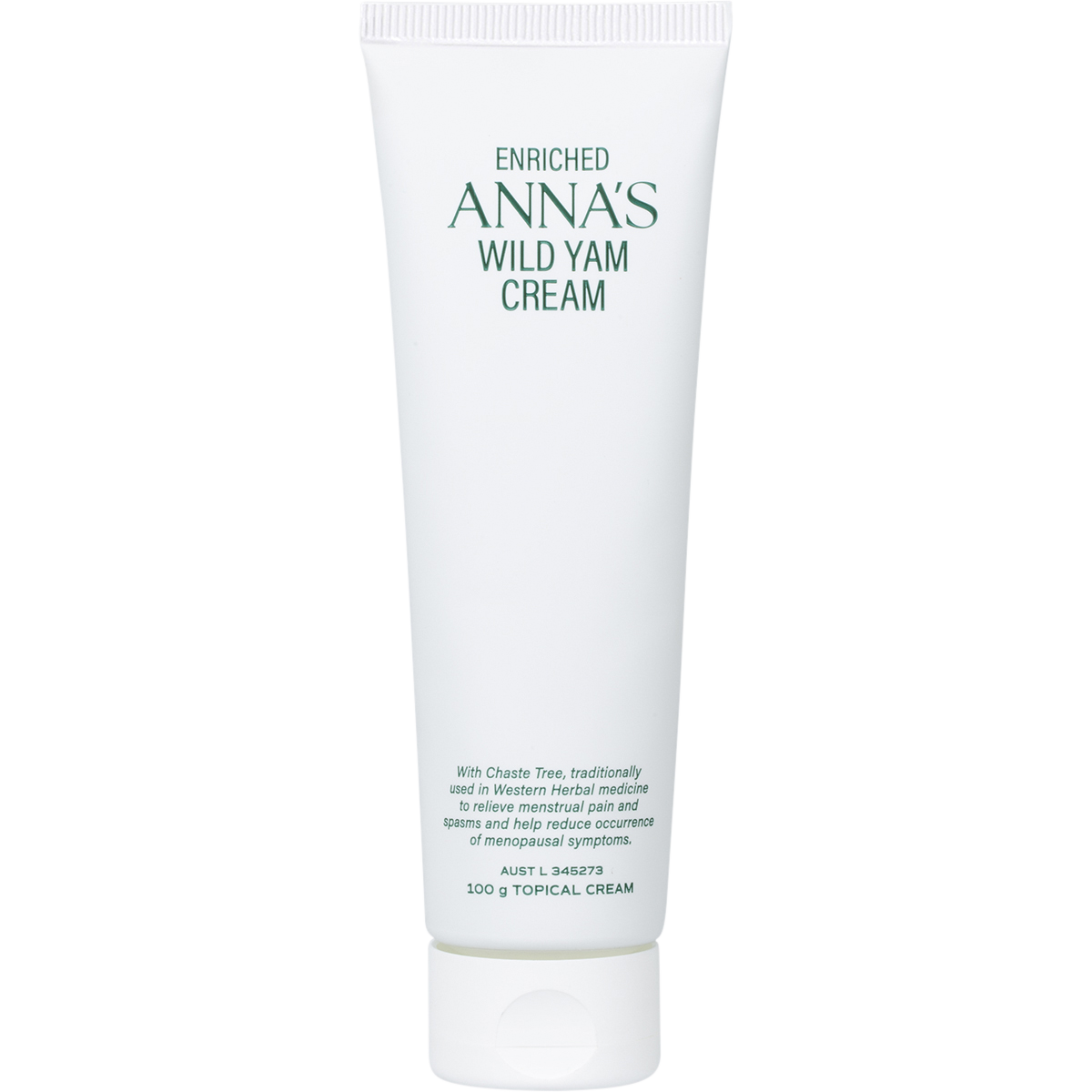 Anna's - Wild Yam Cream Menstrual & Menopausal Symptoms 100g