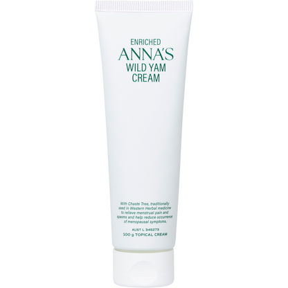 Anna's - Wild Yam Cream Menstrual & Menopausal Symptoms 100g