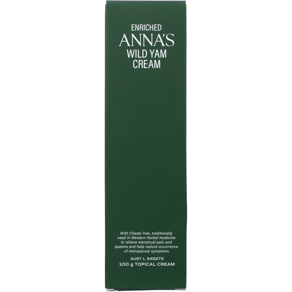 Anna's - Wild Yam Cream Menstrual & Menopausal Symptoms 100g