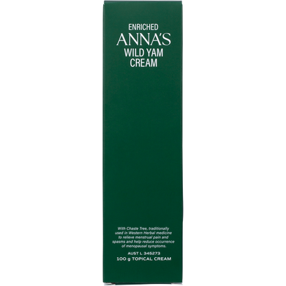 Anna's - Wild Yam Cream Menstrual & Menopausal Symptoms 100g