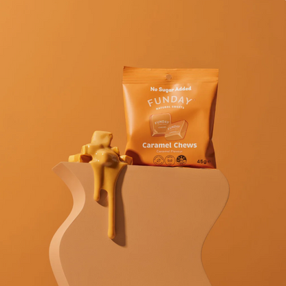 Funday Natural Sweets - Caramel Chews 45g