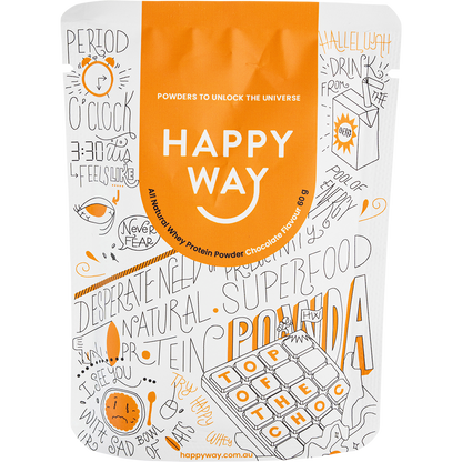 Happy Way - Whey Protein Powder Chocolate 60g
