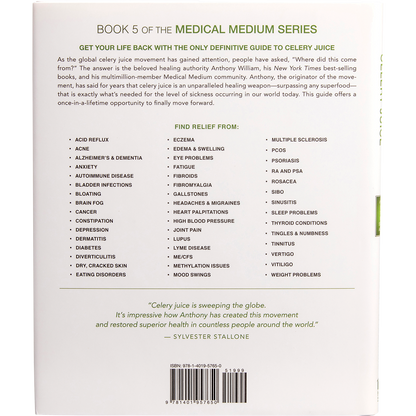 Book - Medical Medium Celery Juice By Anthony William