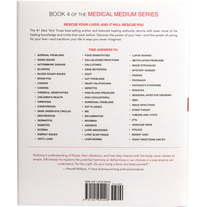 Book - Medical Medium Liver Rescue By Anthony William