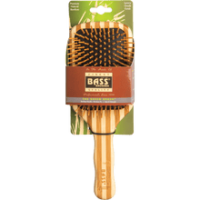 Bass - Bamboo Hair Brush Square Paddle