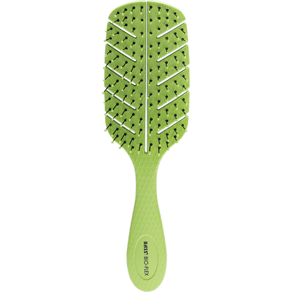Bass - Bio-Flex Detangler Hair Brush Green