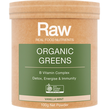 Raw Amazonia - Raw Organic Greens Vanilla Mint 100g