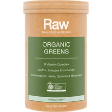 Raw Amazonia - Raw Organic Greens Vanilla Mint 200g
