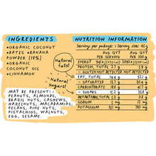 Blue Dinosaur - Banana Bread Snack Bar 45g