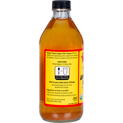 Bragg - Apple Cider Vinegar Unfiltered with The Mother 473ml
