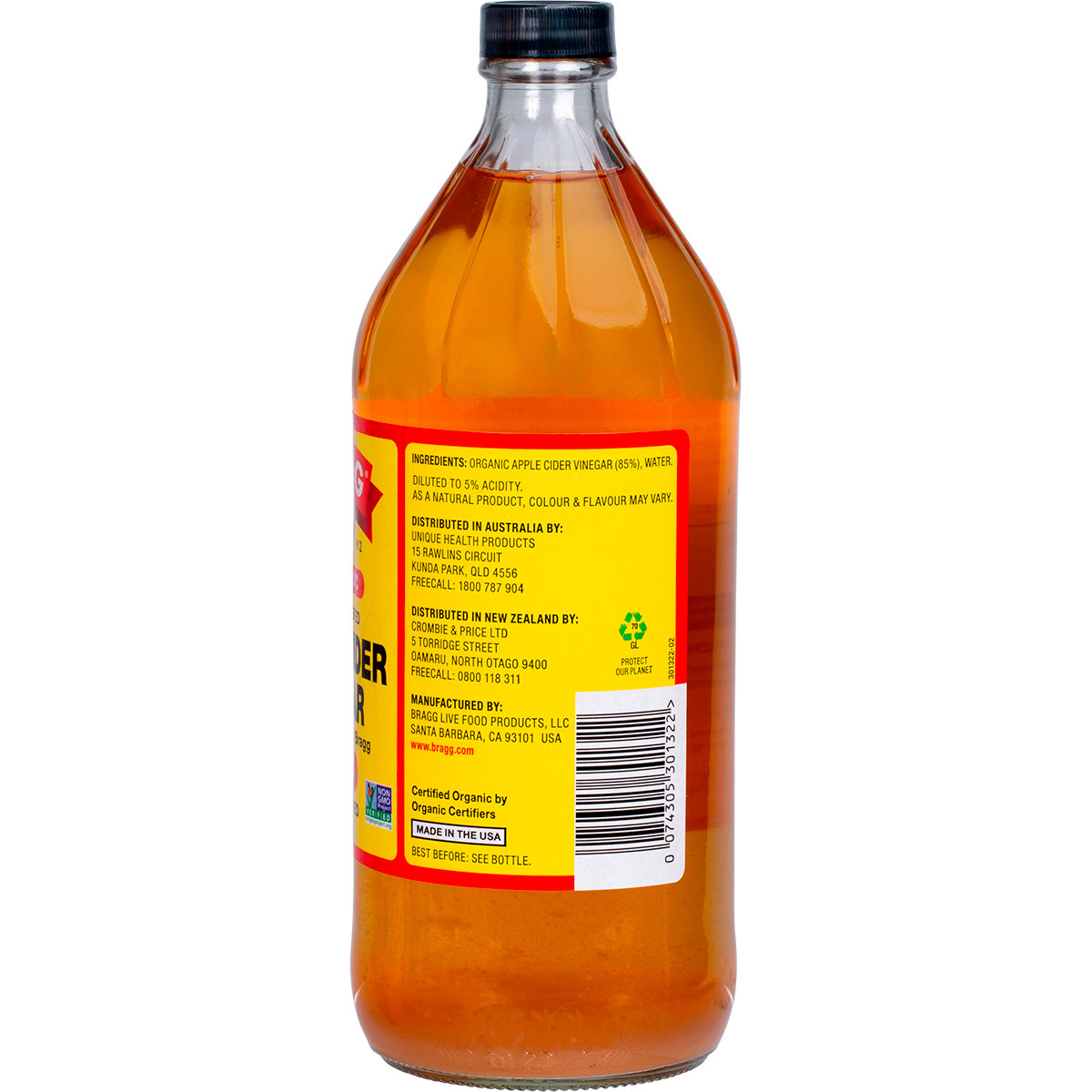Bragg - Apple Cider Vinegar 946ml