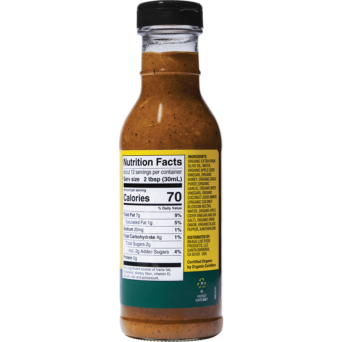 Bragg - Salad Dressing & Marinade Vinaigrette 354ml