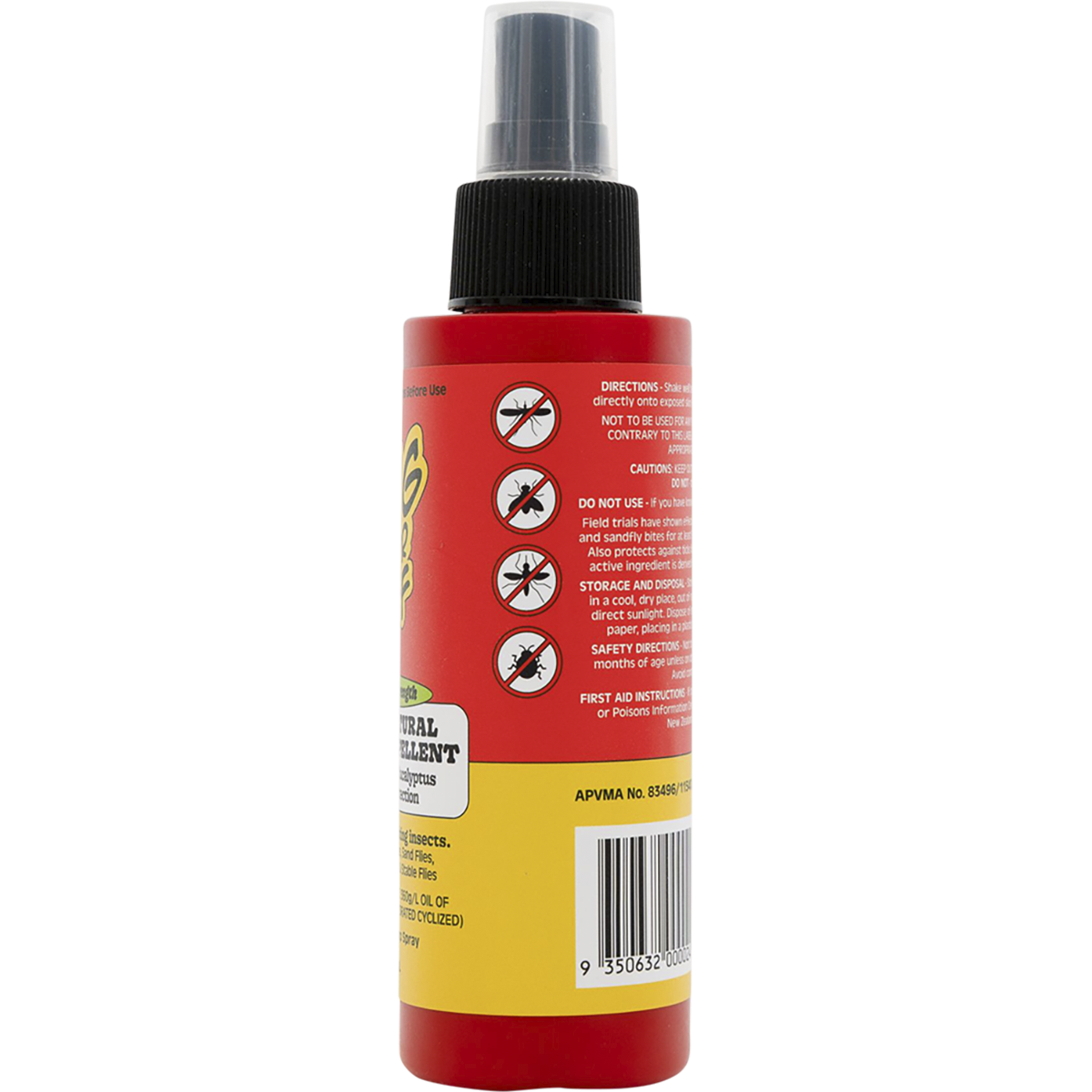 Bug-grrr Off - 100% Natural Insect Repellent Jungle Strength Spray 100ml